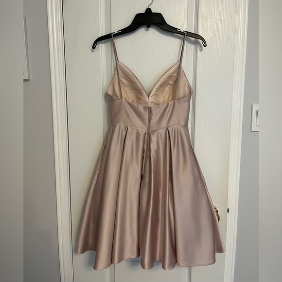 Betsy & Adam Pink Tulle Dress - Picture 2 of 5